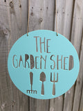 Garden Shed Sign