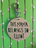 This Mum Belongs To..Keyring - Little Birdy Finds