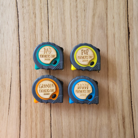 Personalised Father's Day Tape Measure