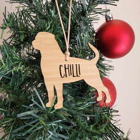 ROTTWEILER Personalised  Christmas Decoration