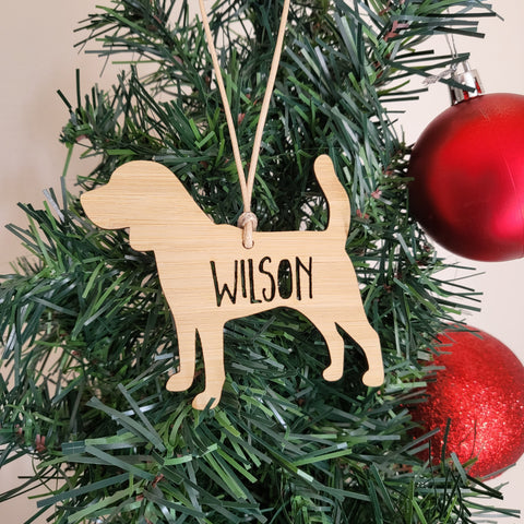 BEAGLE Personalised  Christmas Decoration