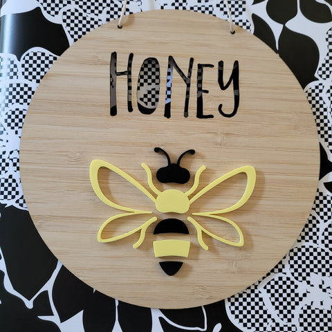 Bee Wall Plaque