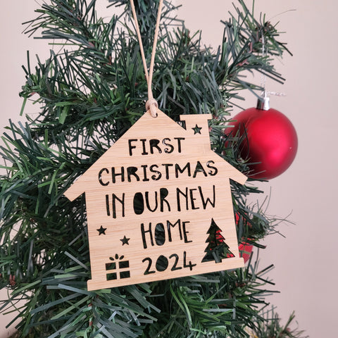 First Christmas in our new home Christmas Decoration