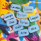 BULK Personalised Keyrings - Little Birdy Finds