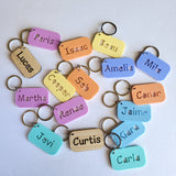 BULK Personalised Keyrings - Little Birdy Finds