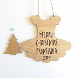 Personalised Dance Teacher Merry Christmas or Thank You - Little Birdy Finds