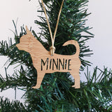 CHIHUAHUA Personalised  Christmas Decoration - Little Birdy Finds - Australian made, personalised children's decor, bag tags, cubby house signs, christmas decorations, custom made, personalised decor, personalised gifts, keepsake