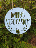 Personalised Vegetable Garden LEMON or APPLE DESIGN - Little Birdy Finds