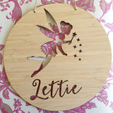 Fairy Personalised Wall Hanging