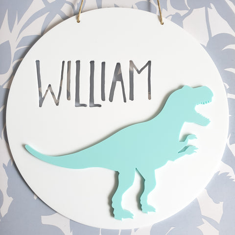 T-Rex Wall Plaque