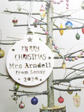 Personalised Teacher Decoration 2024