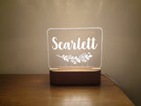 Floral Night Light