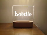 Personalised Night Light