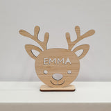 Reindeer / Dove / Reindeer Head Placecard/Decoration