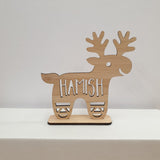 Reindeer / Dove / Reindeer Head Placecard/Decoration