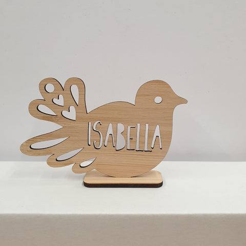 Reindeer / Dove / Reindeer Head Placecard/Decoration