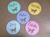 Personalised Wooden Wall Hanging - Horse / Pony - Little Birdy Finds