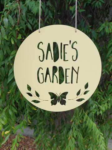 Personalised Vegetable Garden - BUTTERFLY DESIGN