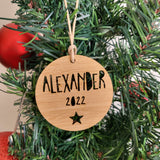 BULK Personalised Christmas Decorations/Ornaments