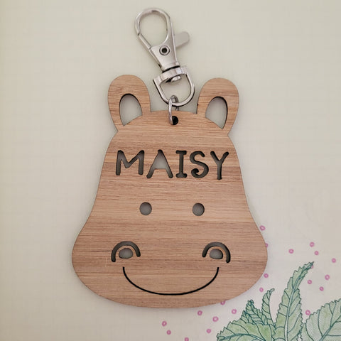 Hippo Bag Tag