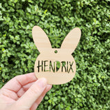 Personalised Easter Bunny Tag