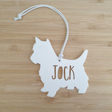 WEST HIGHLAND TERRIER Personalised  Christmas Decoration