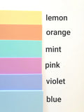 This Mum Belongs To..Pastel Coloured Keyring - Little Birdy Finds