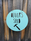 Personalised Shed Sign