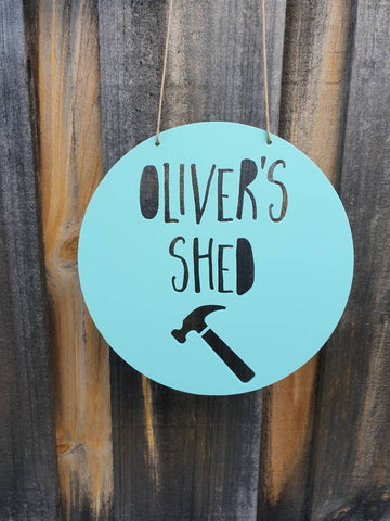 Personalised Shed Sign