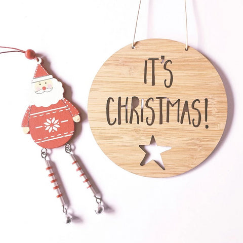 It's Christmas Wall Hanging - Little Birdy Finds