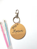 Floral Sprig Bag Tag - Little Birdy Finds