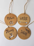 Personalised Christmas Decoration-ARROW DESIGN - Little Birdy Finds