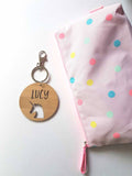 Unicorn Bag Tag / Keyring - Little Birdy Finds