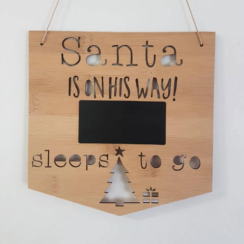 Santa is On His Way! Sleeps to go - Little Birdy Finds