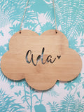 Cloud Personalised Wall Hanging - Little Birdy Finds