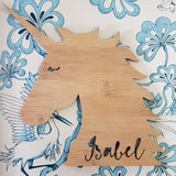 Personalised Wall hanging Unicorn Design - Little Birdy Finds