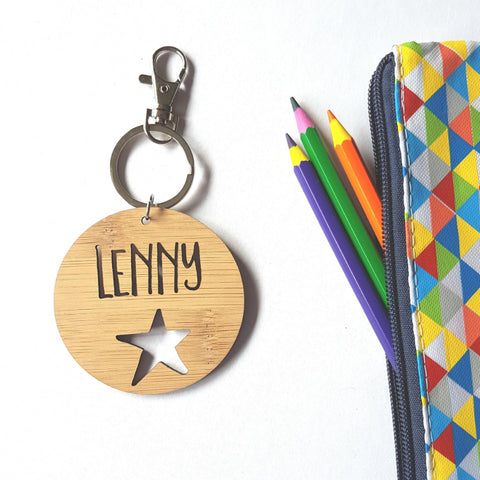 Star Bag Tag / Keyring - Little Birdy Finds