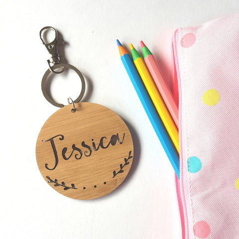 Sprigs Bag Tag / Keyring - Little Birdy Finds