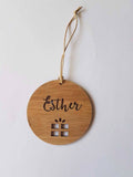 Personalised Christmas Decoration-PRESENT DESIGN - Little Birdy Finds
