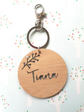 Floral Sprig Bag Tag - Little Birdy Finds