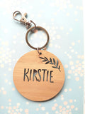 Fern Bag Tag / Keyring - Little Birdy Finds