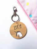 Unicorn Bag Tag / Keyring - Little Birdy Finds