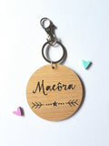 Bag Tag / Keyring Star Arrow Design - Little Birdy Finds