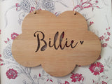 Cloud Personalised Wall Hanging - Little Birdy Finds