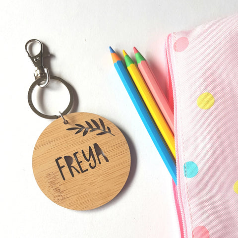 Fern Bag Tag / Keyring - Little Birdy Finds