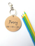 Bag Tag / Keyring Star Arrow Design - Little Birdy Finds