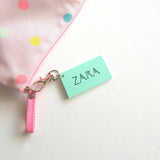 Pastel Colour Bag Tag / Keyring - Little Birdy Finds