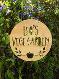 Personalised Vegetable Garden APPLE design - Little Birdy Finds