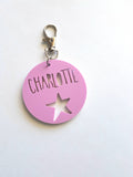 Star Pastel Bag Tag / Keyring - Little Birdy Finds