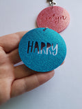 Personalised GLITTER Bag Tag - Little Birdy Finds